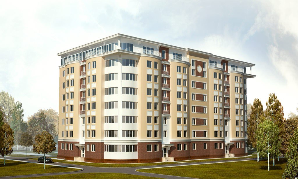modern apartment complex Odesa